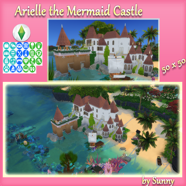 2885-arielle-the-mermaid-castle-png